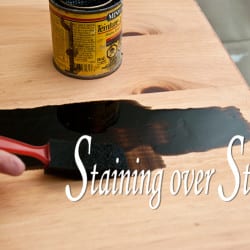 Can you Stain over Stain?