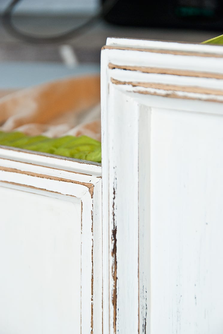 protecting drawers while spray painting