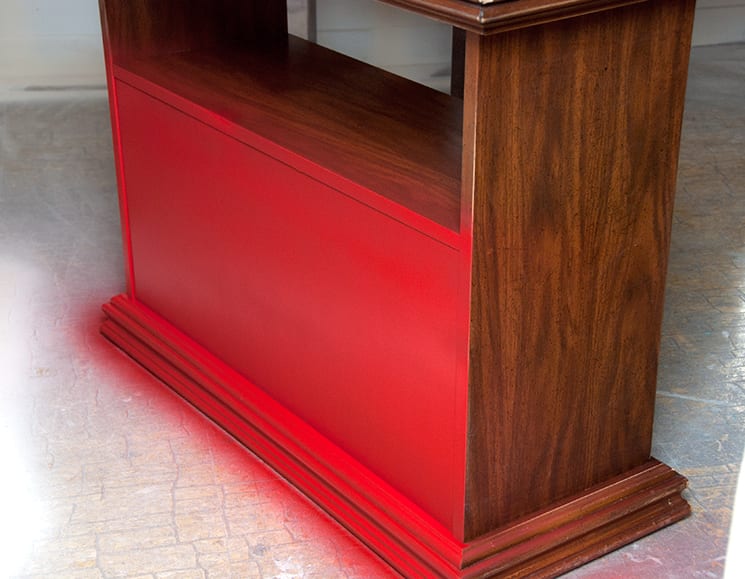 freshly sprayed ASCP