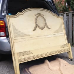 Victorian Bed Before Painting
