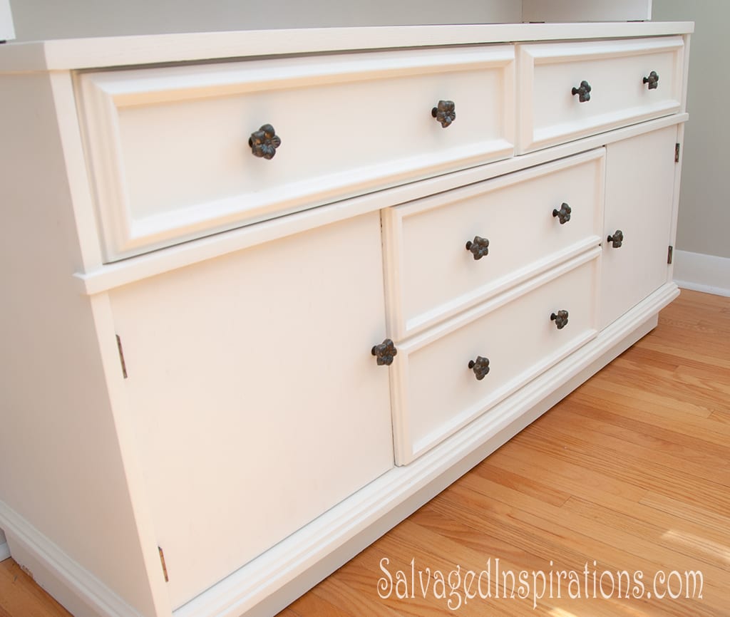 replaced drawer knobs