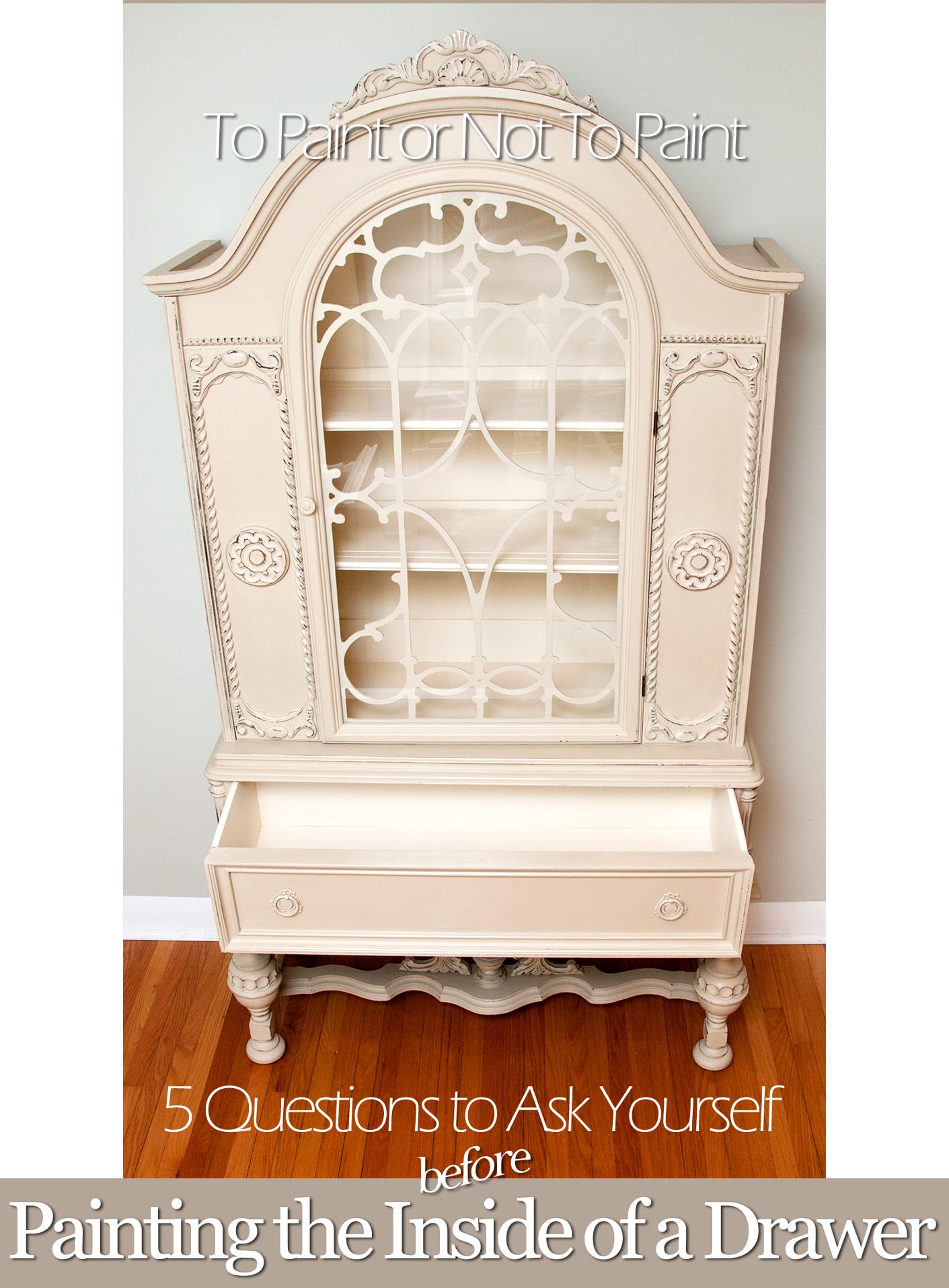 Painting the Inside of Drawers