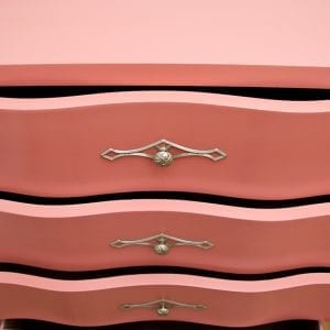 Coral Dresser Before & After