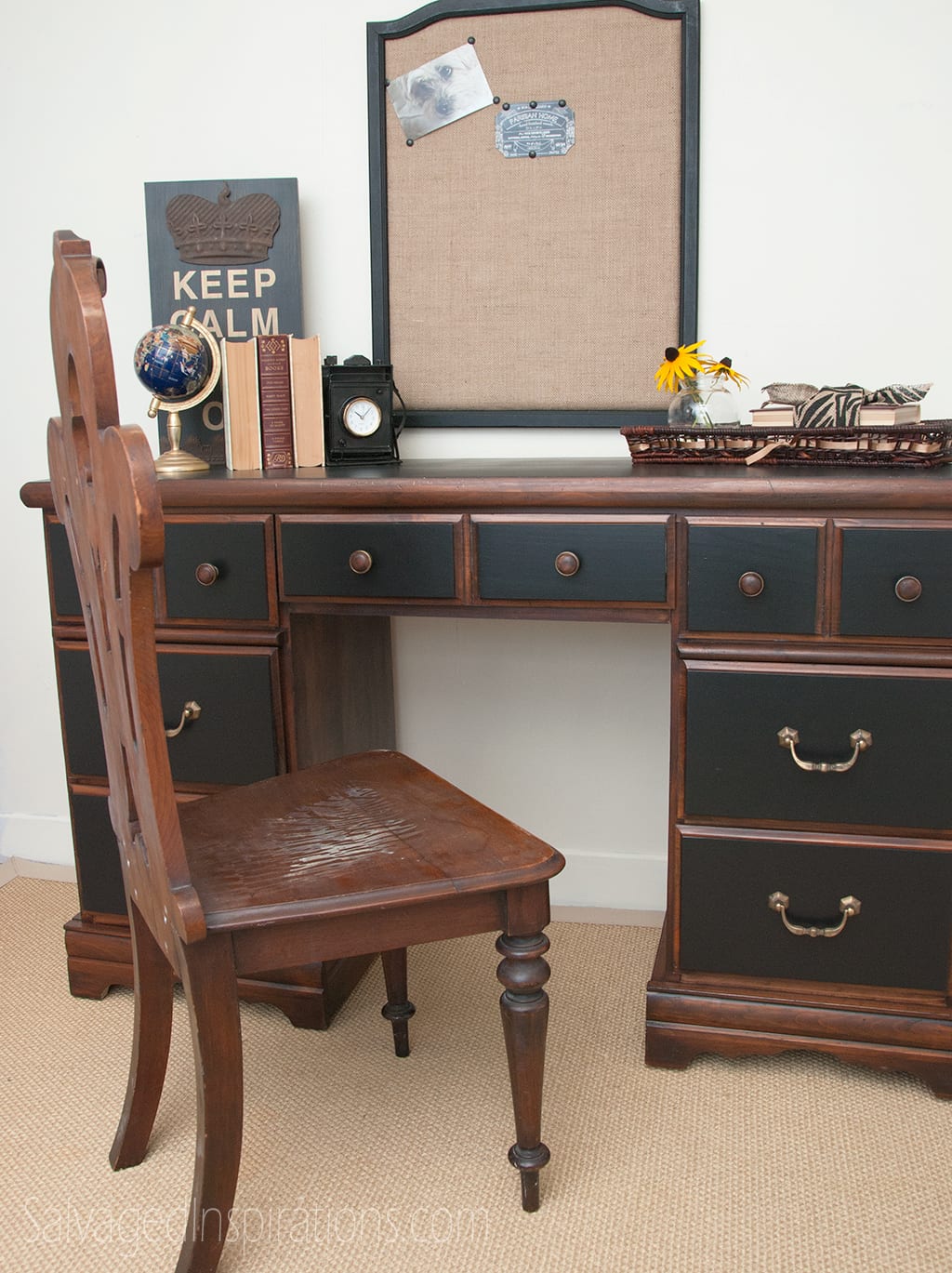 GeneralFinishesPaintedStainedDesk1