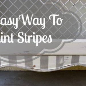 Painting-Stripes-On-Furniture-VintageStreetDesign