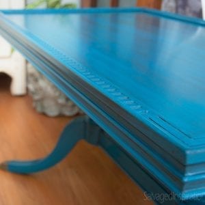 Deilcraft-Table---Turquoise-Glazed