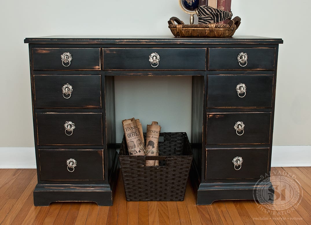 BlkDesk-Distressed-w-Beeswax