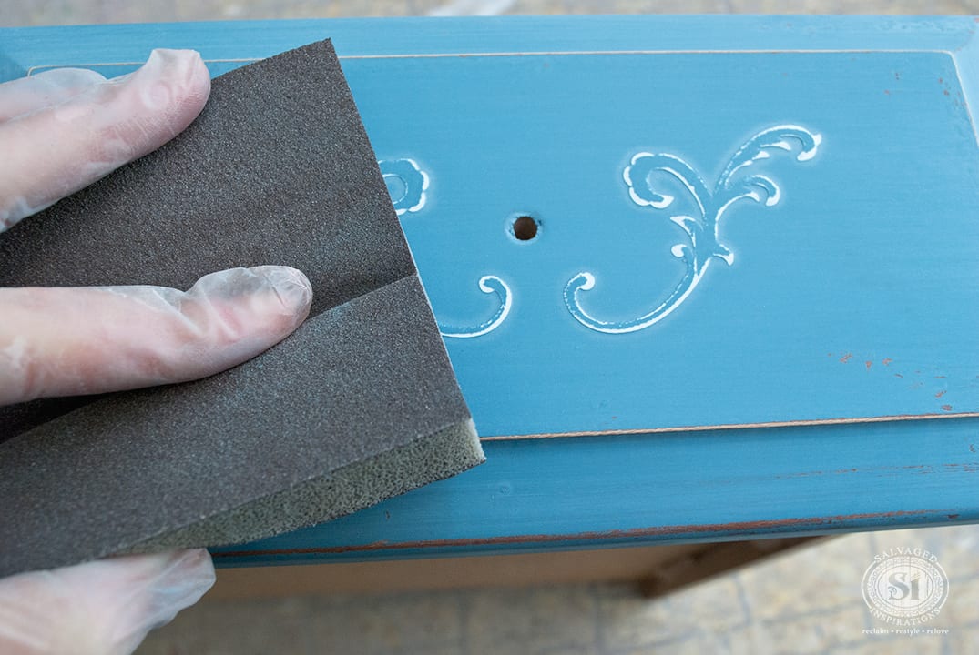 Sanding-Raised-Furniture-Stencil