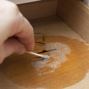 RemoveInkStainsFromWood