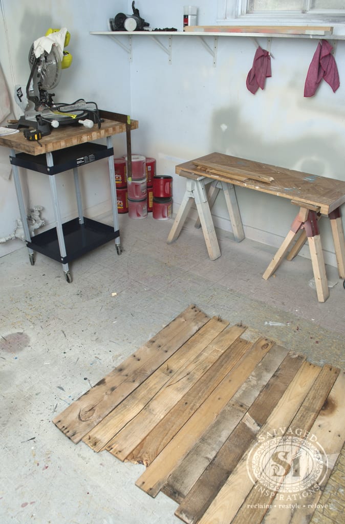 Dissembled Pallet Boards