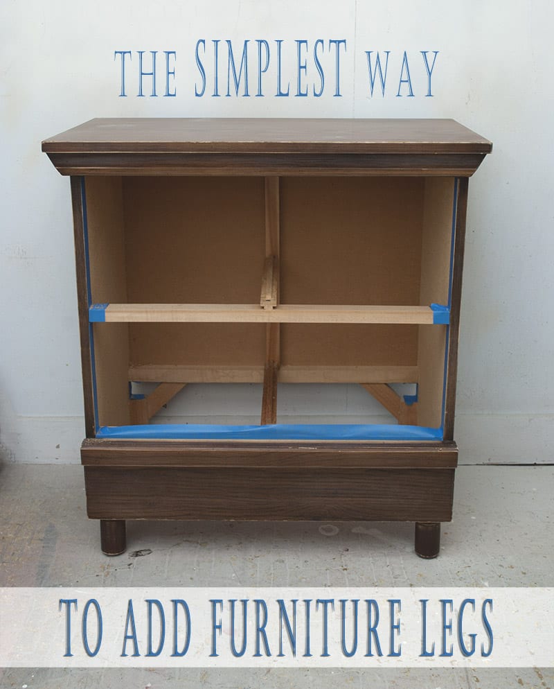 Simple way To Add furniture legs