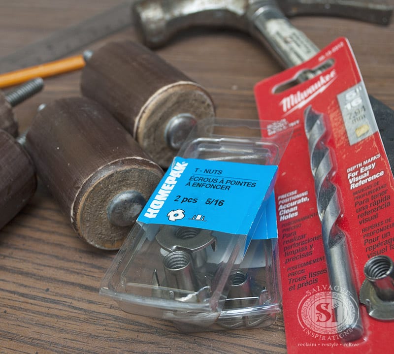 T-Nuts and Furniture Legs