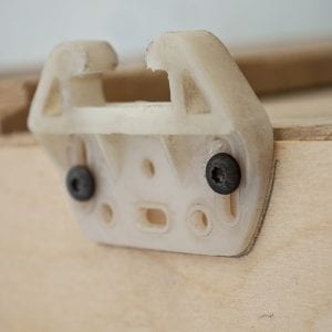 replacing plastic drawer guides1