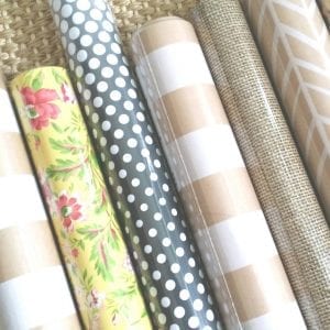 Gift Wrap for Drawer Liners