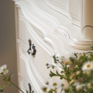 GF Antique White French Provincial Dresser