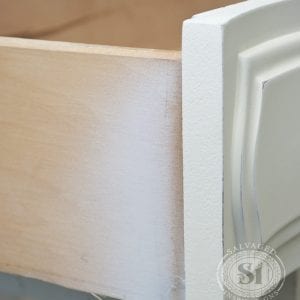 Overspray on Drawers