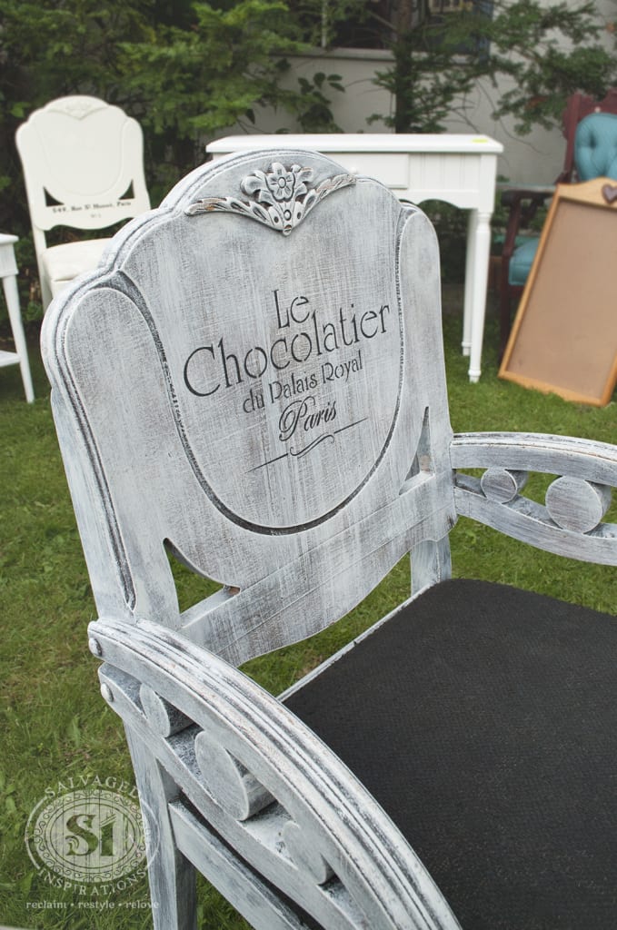 TorontoShabbyChicStencilChair