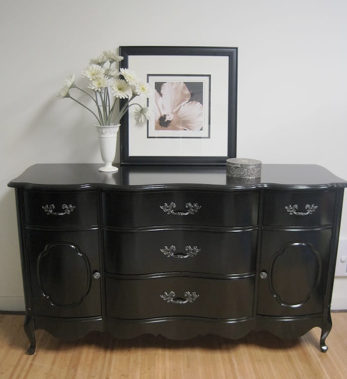 Black Sideboard - PortaVerdeStudio