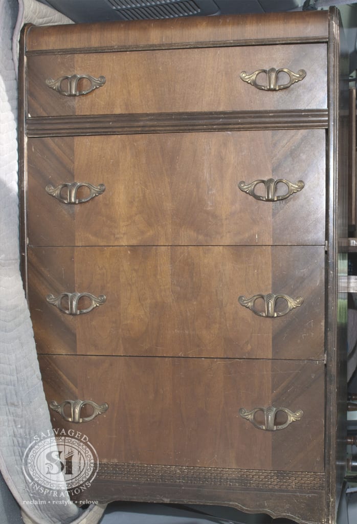 Waterfall Dresser Before