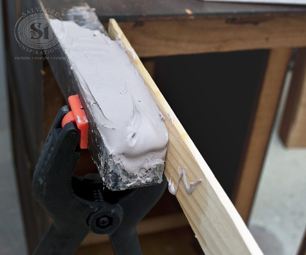 Furniture Repair - WD40 + Bondo