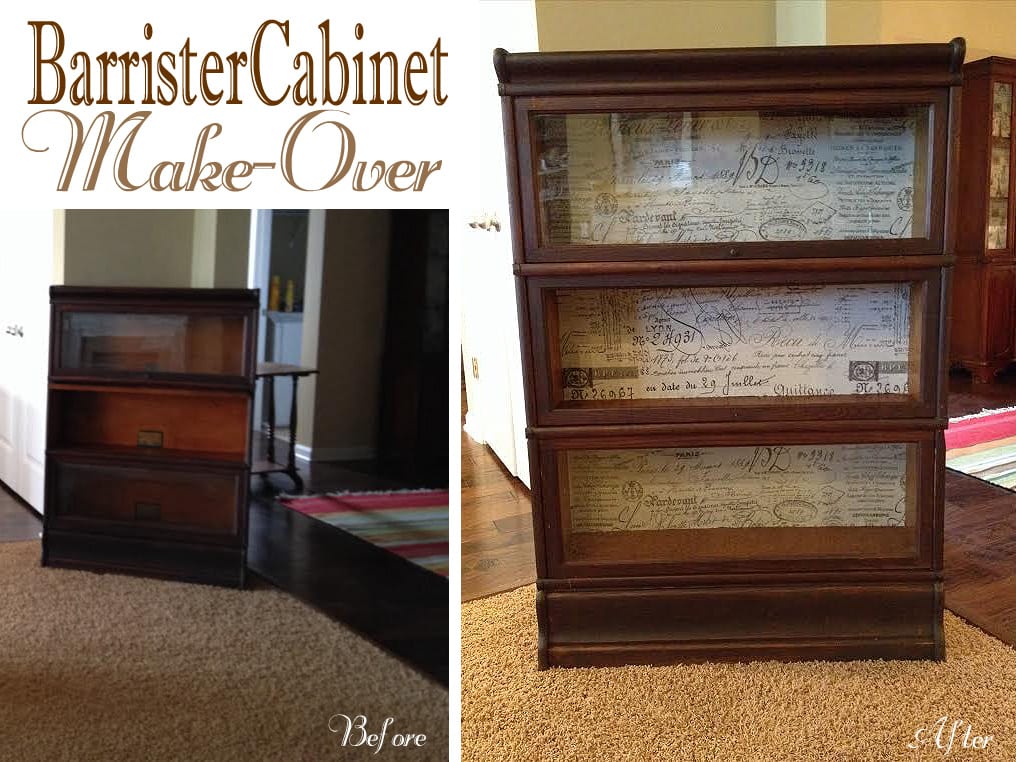 barrister cabinet make-over
