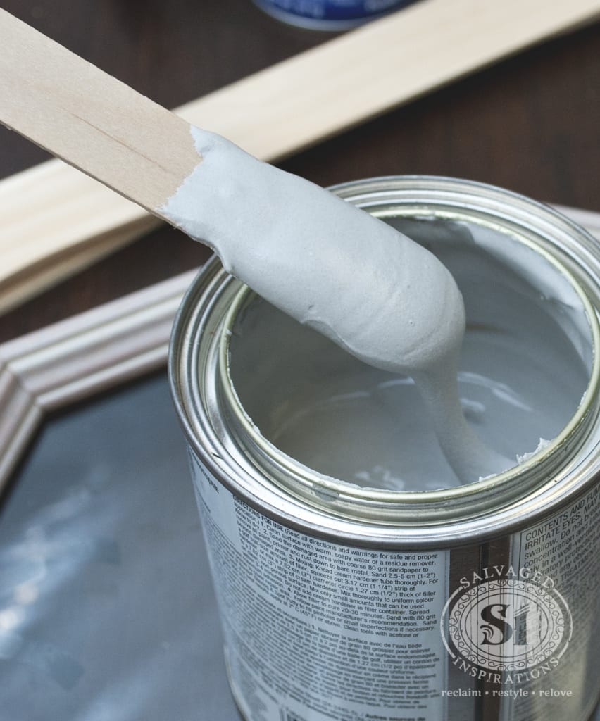 bondo putty - furniture repairs