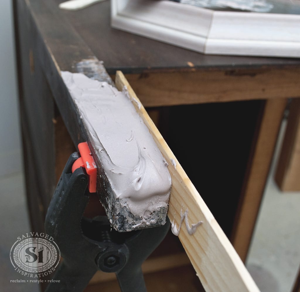 furniture repair w Bondo