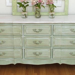 salvaged french provincial header