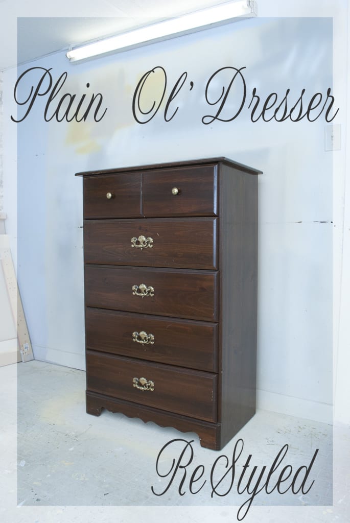Plain Ol Dresser Restyled