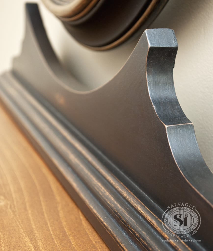 Salvaged Dresser Backboard