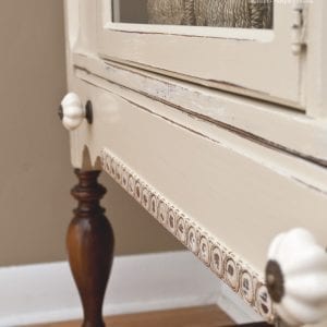 1930's General Finishes China Cabinet