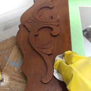 Applying Liquid Sandpaper