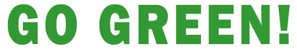 Go Green