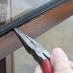 Removing Glass Trim