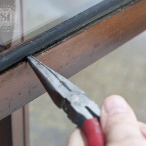Removing Glass Trim