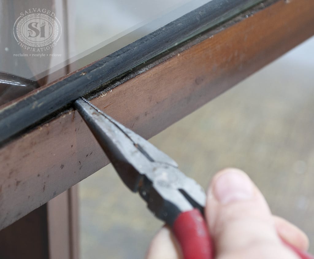 Removing Glass Trim