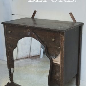 Beauty in the Before - Vintage Dresser