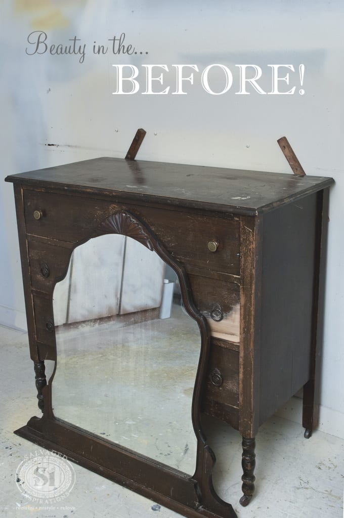 Beauty in the Before - Vintage Dresser