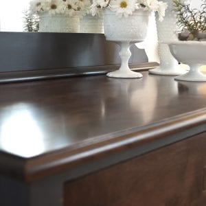 Painted & Stained Bluestone Painted Dresser