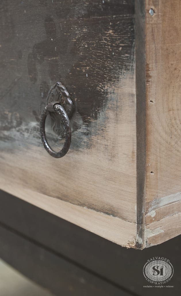 Repaired Drawer on Vintage Dresser