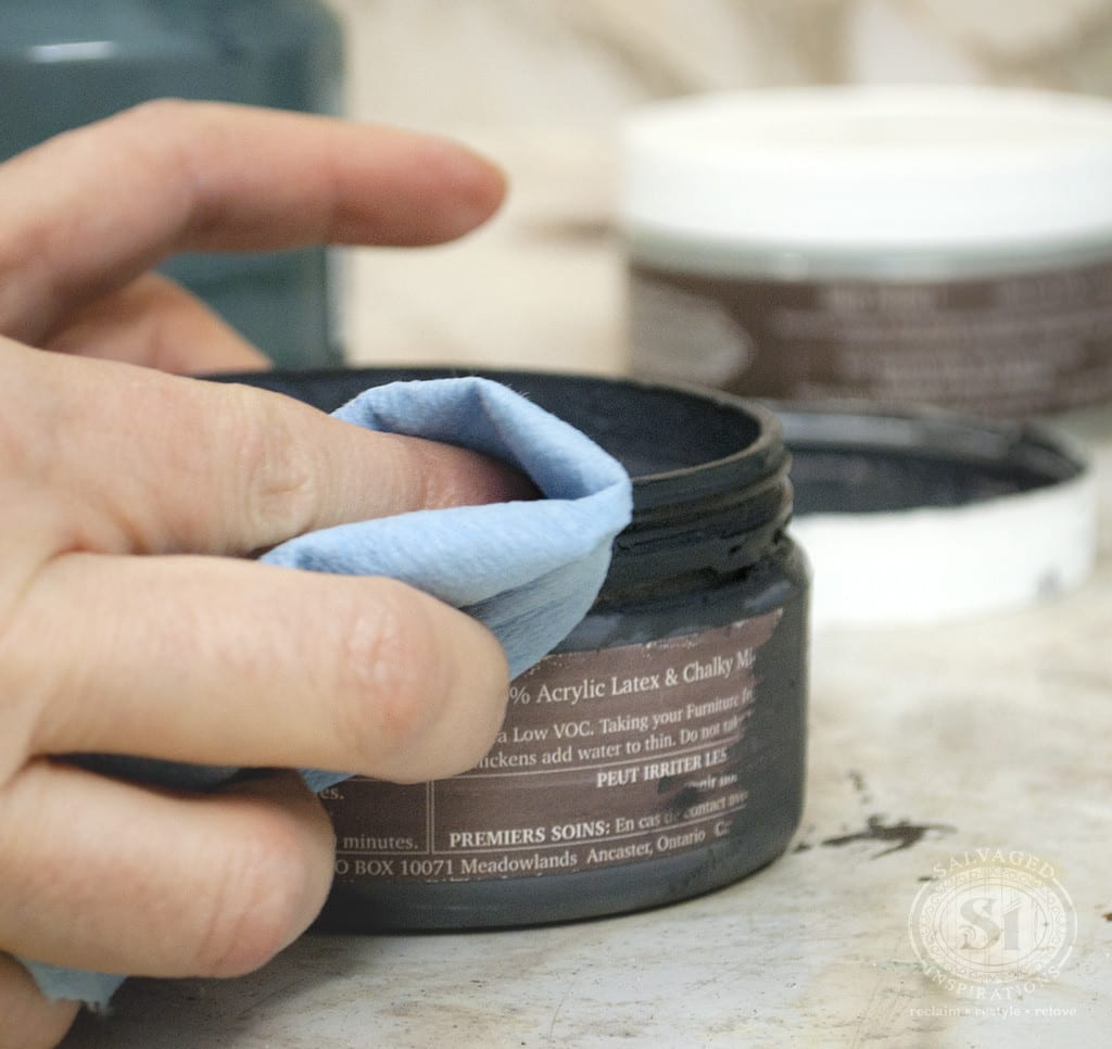 Vaseline for Stuck-On Paint Lids