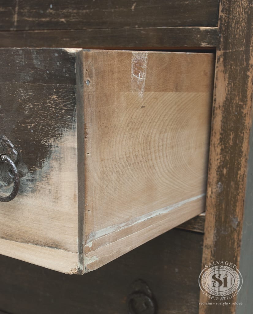 Vintage Drsr Drawer Repair