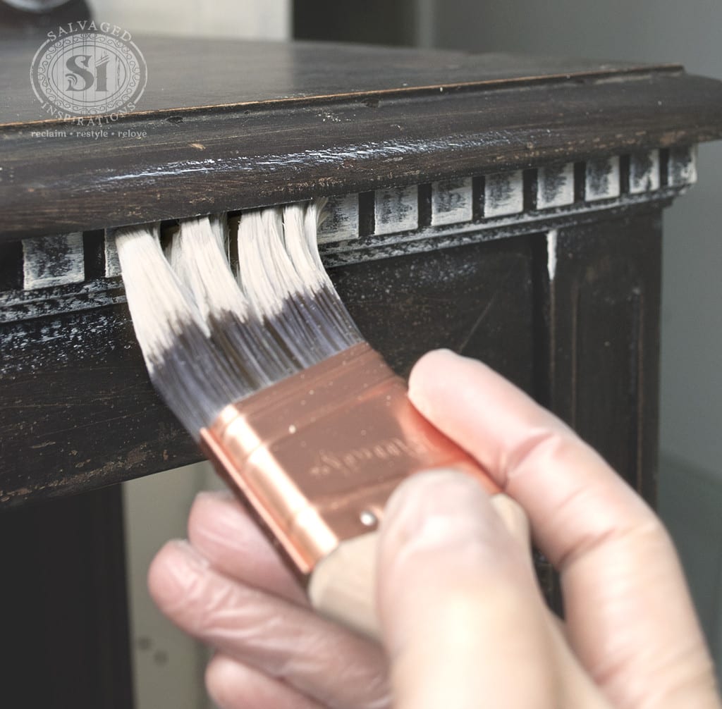 Dry Brushing w GF Chalk Style Paint