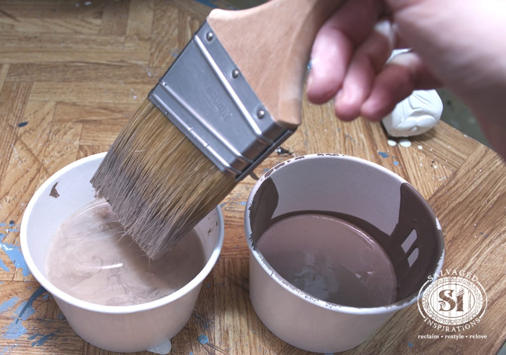 How I Painted My Fabric Chair