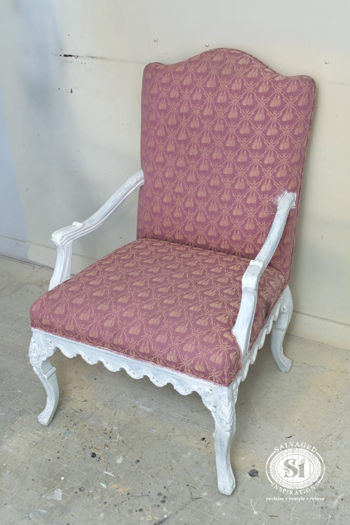 How To Paint A Fabric Chair