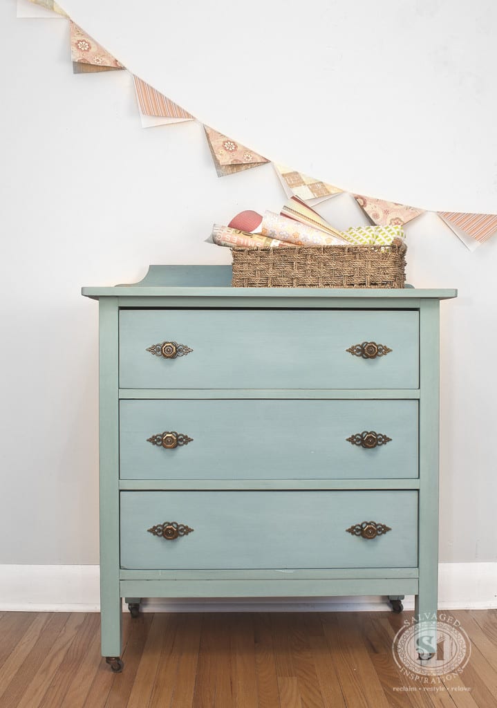 Niagara Green Milk Painted Dresser