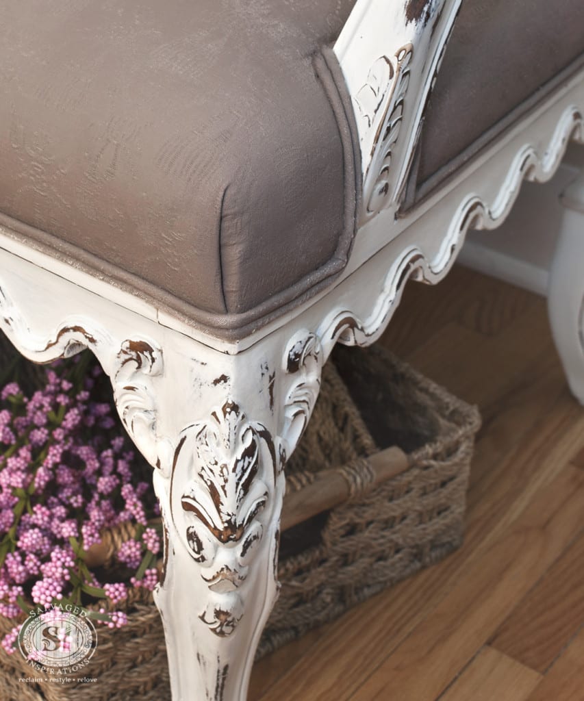 Painted Fabric Chair - One Coat