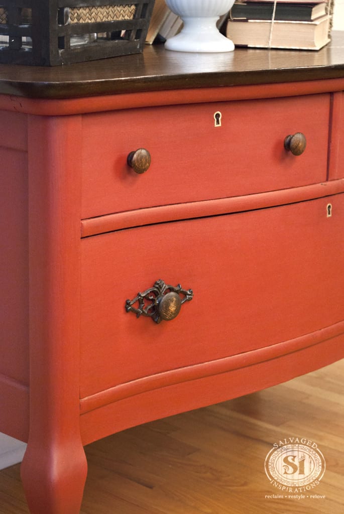 Salvaged Vintage Low Boy - Moulin Rouge