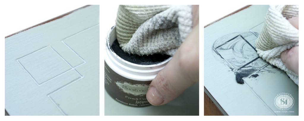 highlighting recessed furniture details