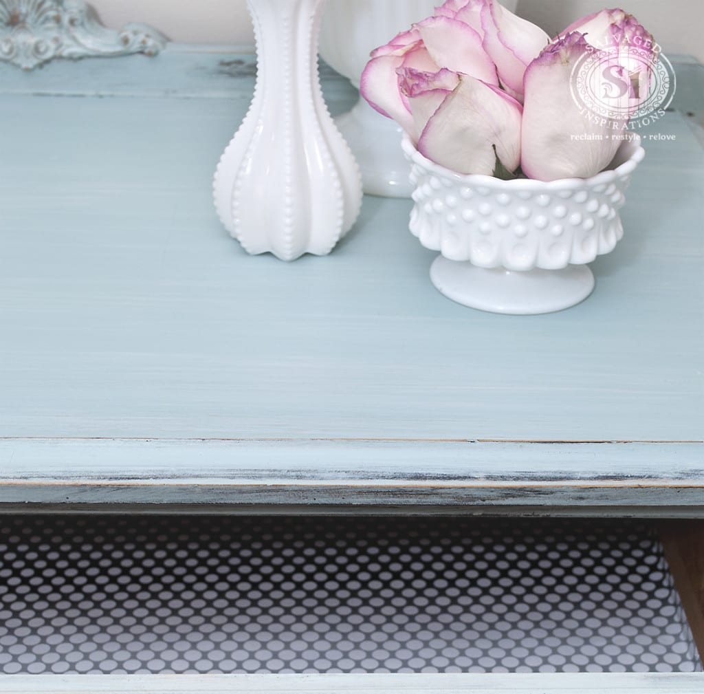 Fun Paper Lined Dresser Drawers!